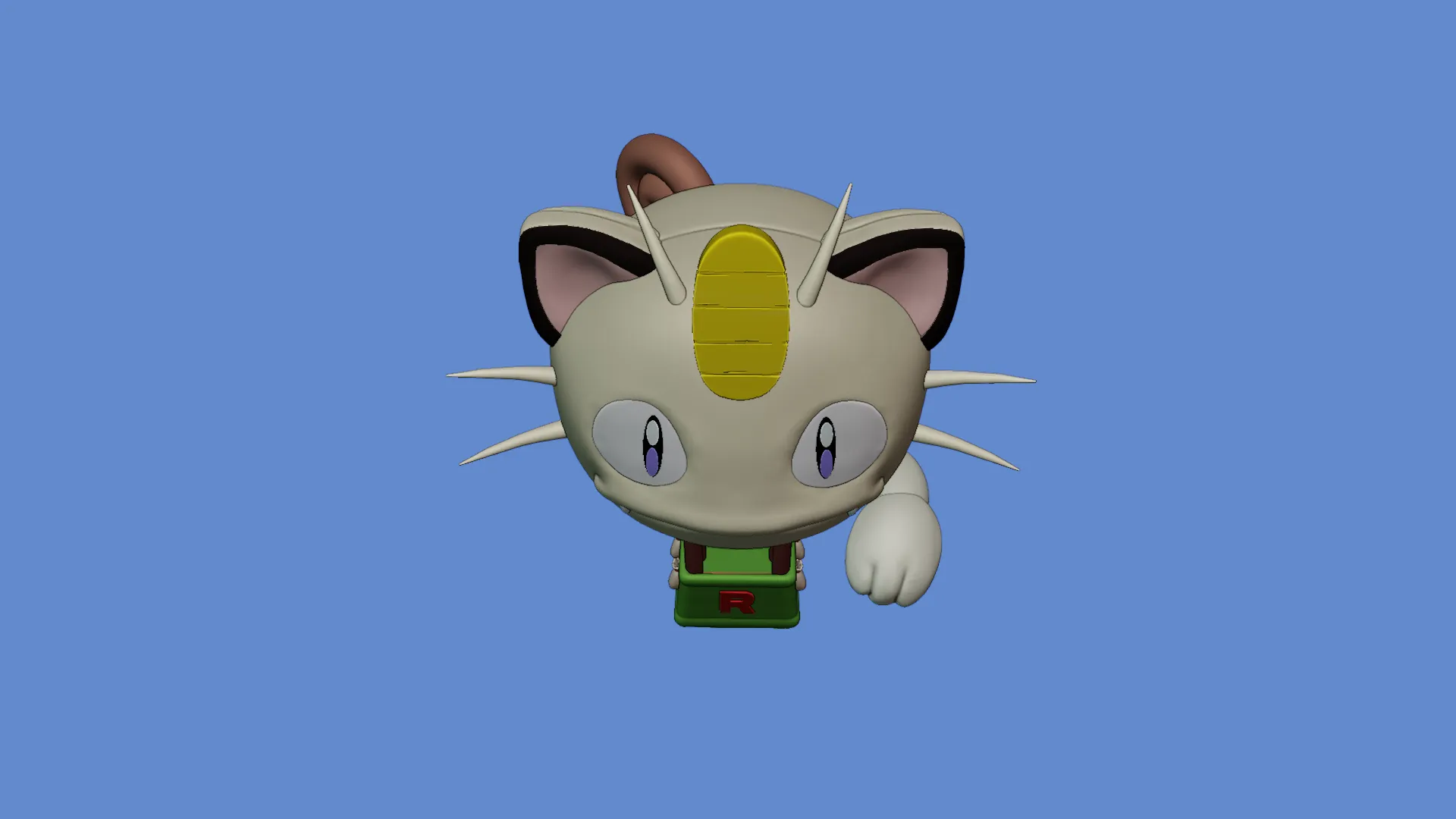Meowth Balloon Rocket Team - Pokemon