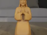 Praying Jesus 3D STL Model Printable Statue-2