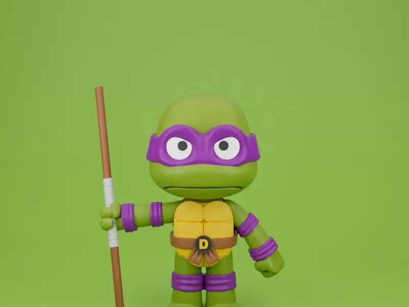 Chibit 076 : Donatello (TMNT)
