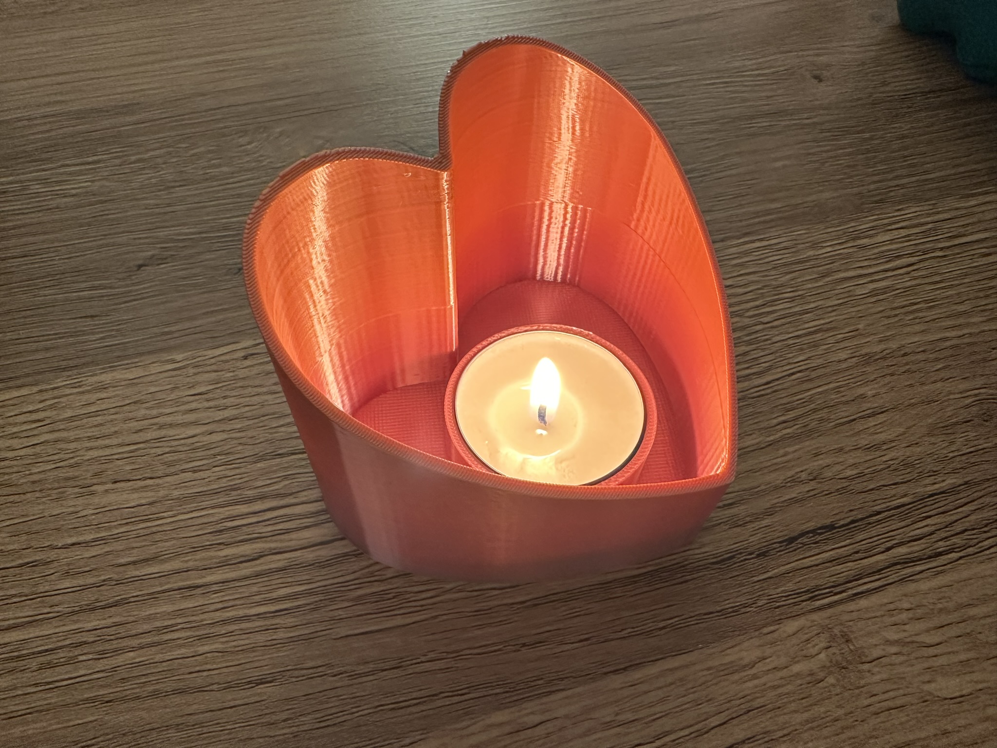 Tea light holder heart | 3D models download | Creality Cloud