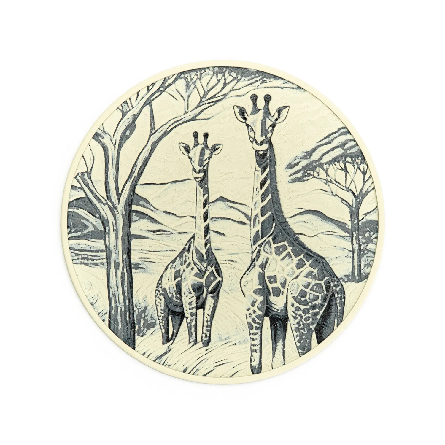 Savanna Wildlife Coasters