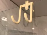 universal adjustable clamp shower hook - will not damage!-2