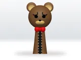 Sprunki Aurelia 3d Model Acid,Mer Bear,Pianosaurus,STL file-2