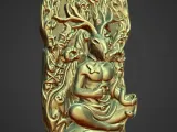 Pan Statue nordic inspired-0