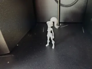 Stylized Toon Girl - Cute Cartoon Chibi Mini
