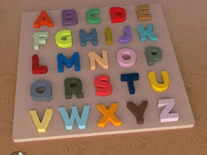 Alphabet Board Game