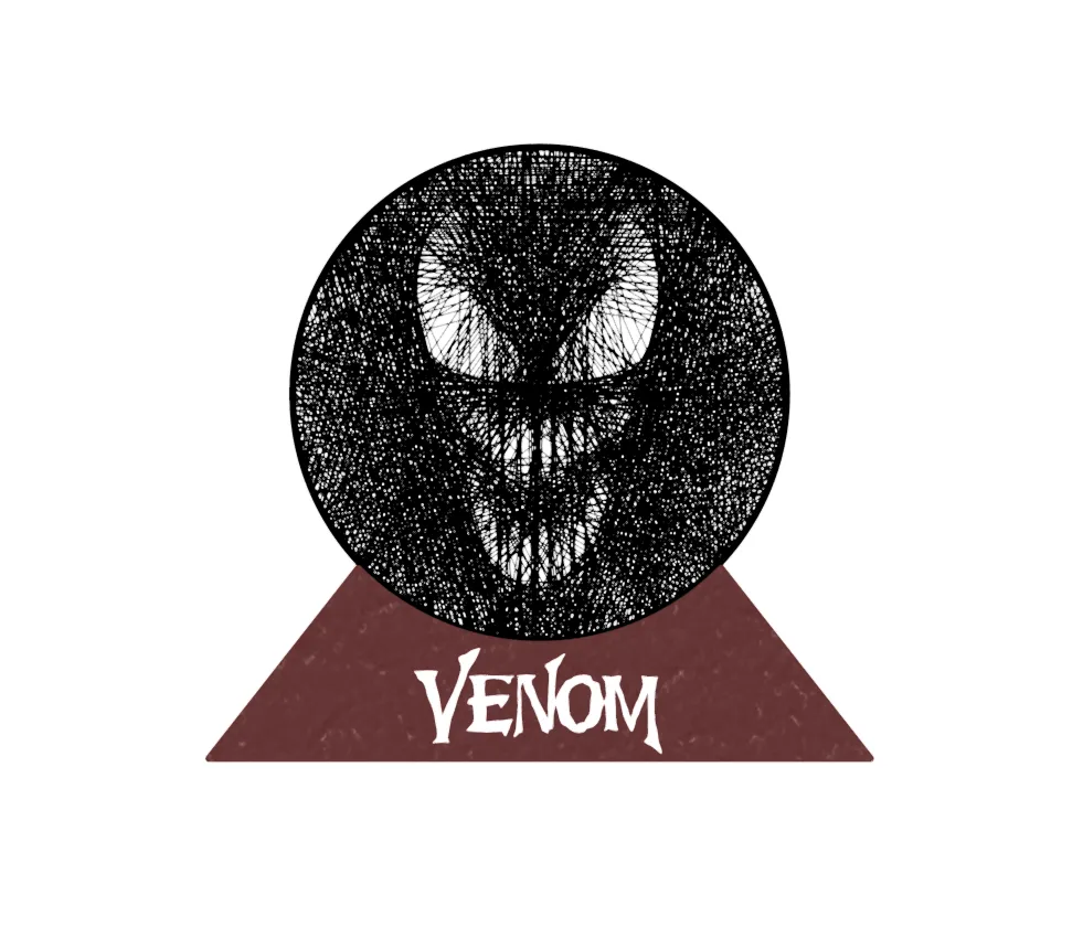 VENOM STRING-ART / MARVEL / COMICS