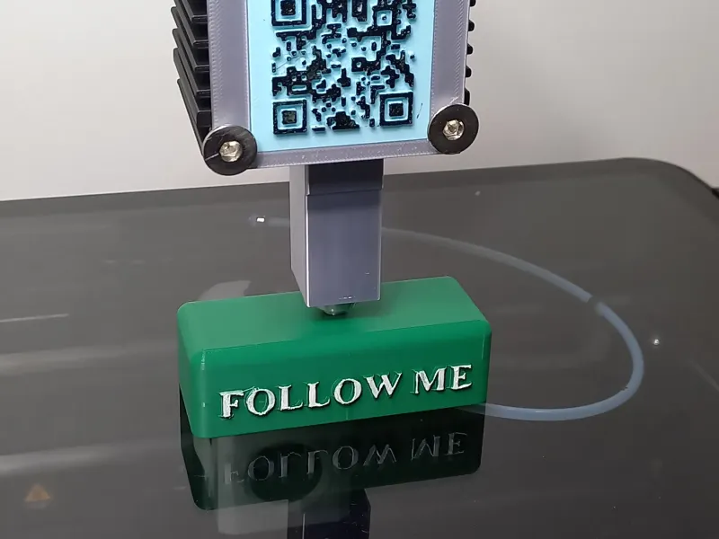 Soporte de hotend para código QR