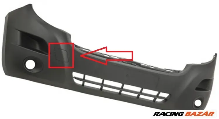 Renault Master 3 front tow eye cover