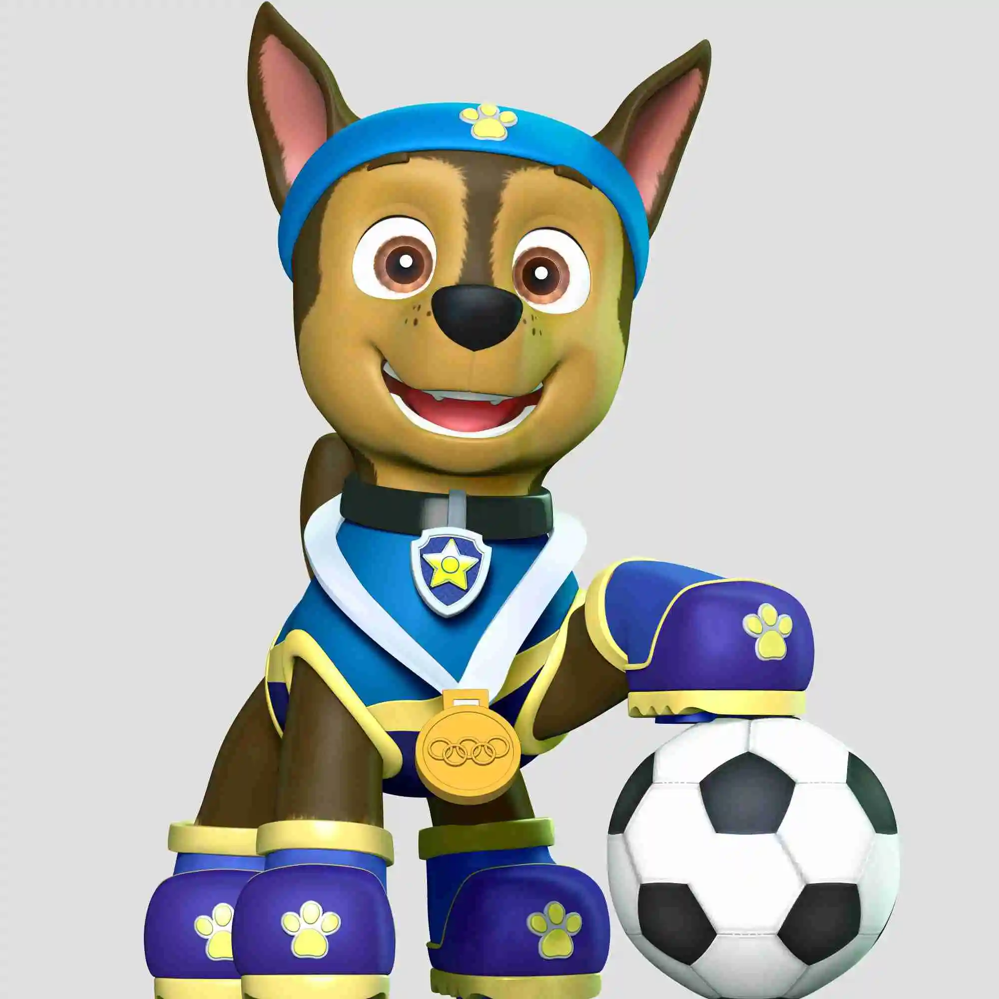 Rubble - Paw Patrol 3D Print Model by lovemodel