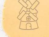 Mill Cookie Cutter, Biscuit Cutter-0