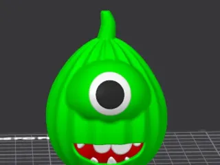 mike wazowski pumpkin
