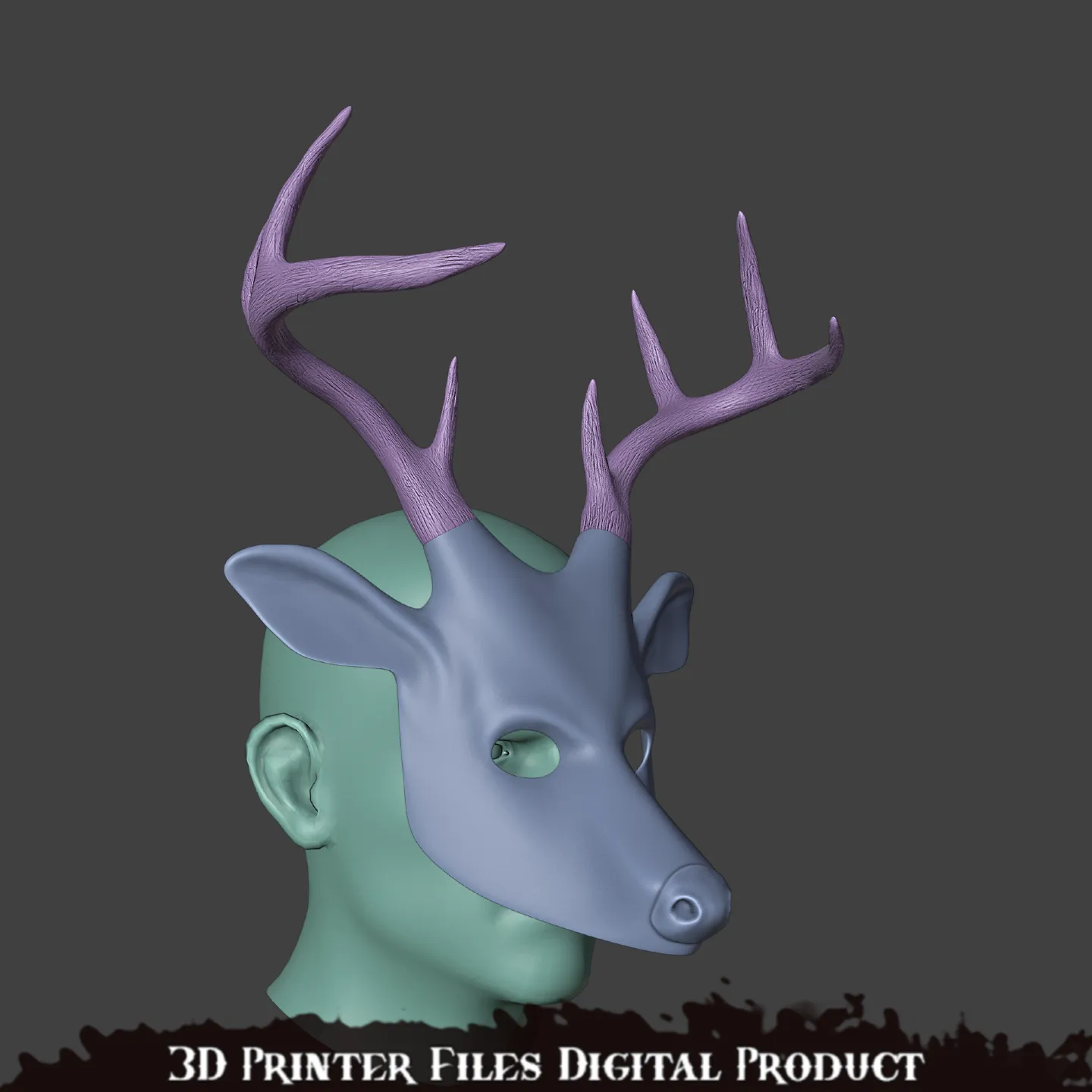 Cult of the Tree Deer Cosplay Mask Alan Wake 2