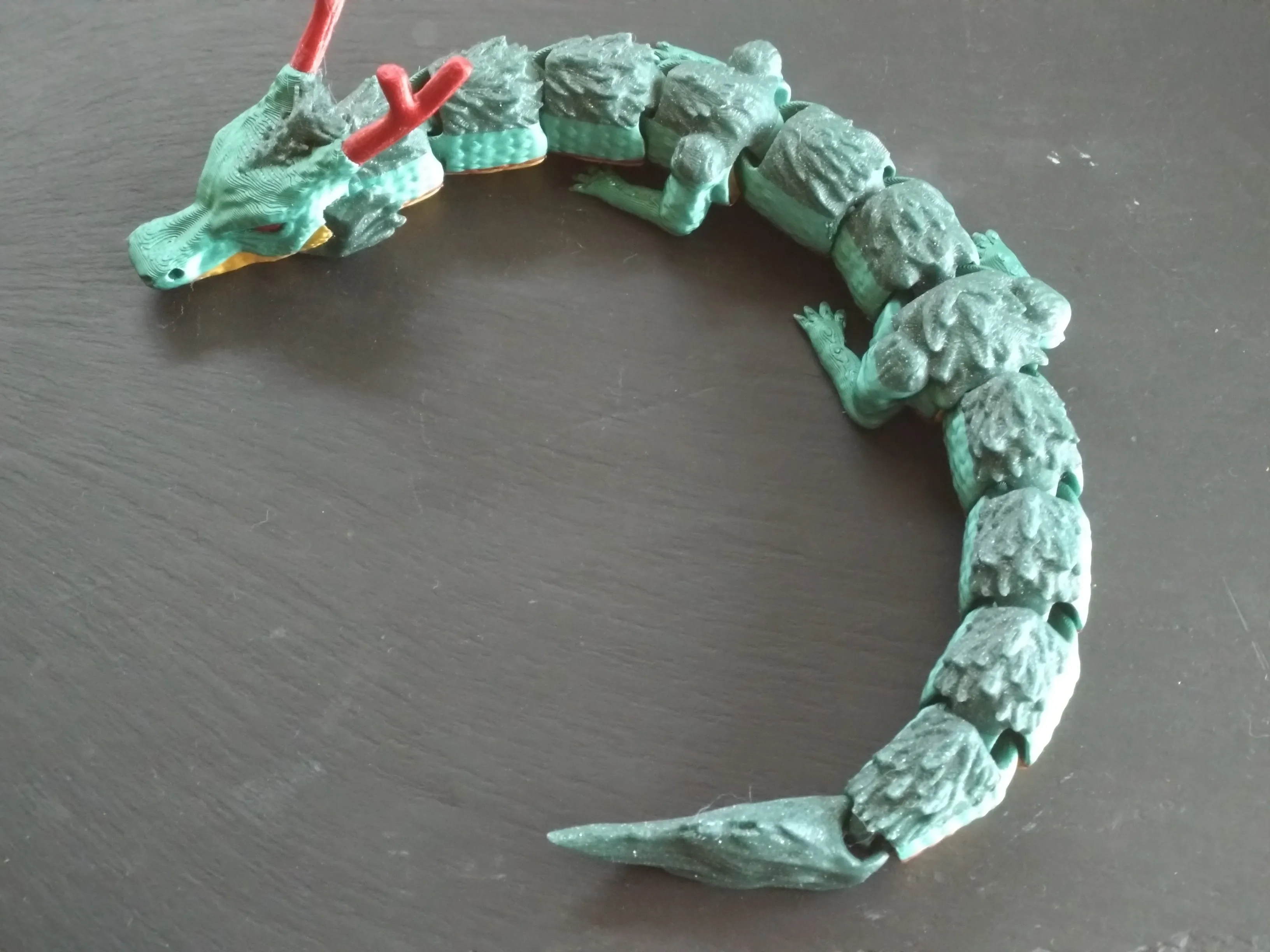 Articulated Shenron Dragon Toy v1