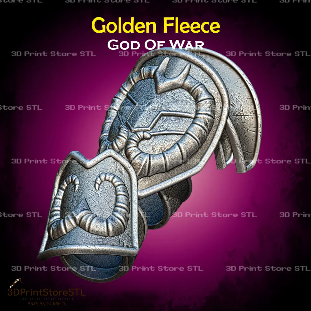 Golden Fleece Cosplay God of War - STL File