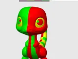 colorful dragon with snake tail-6