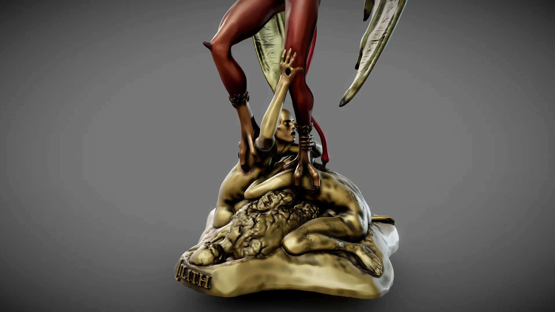 Lilith succubus goddess statue