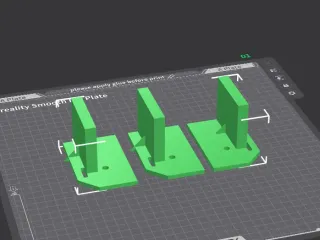 cnc stop sensor holder left and right