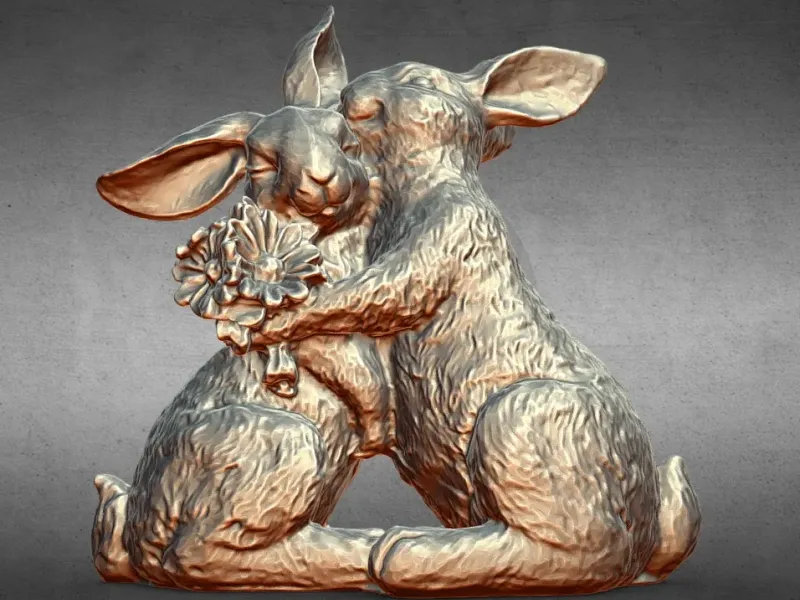 Love Bunnys decoration Toppers 2