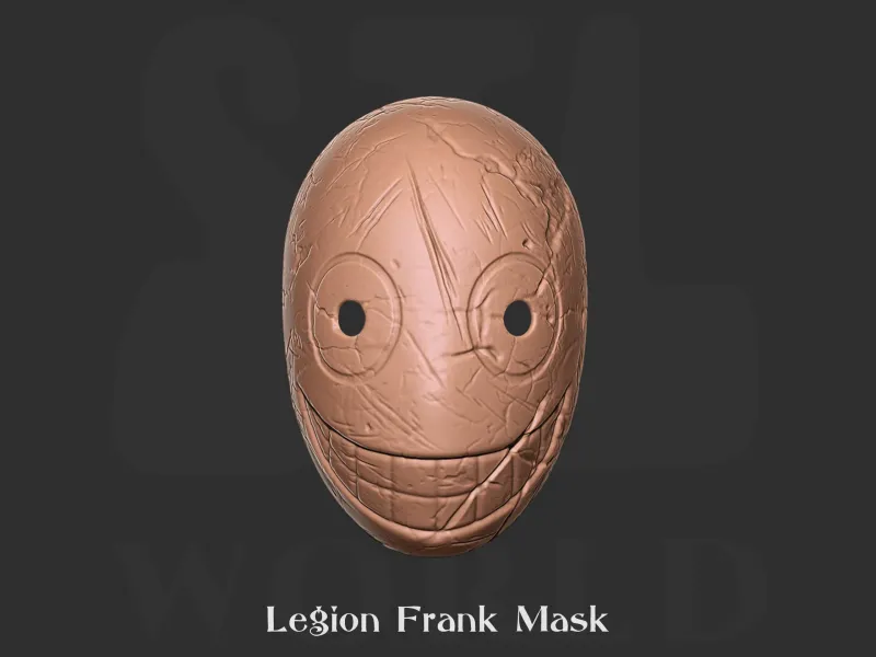 Legion Frank Mask for cosplay