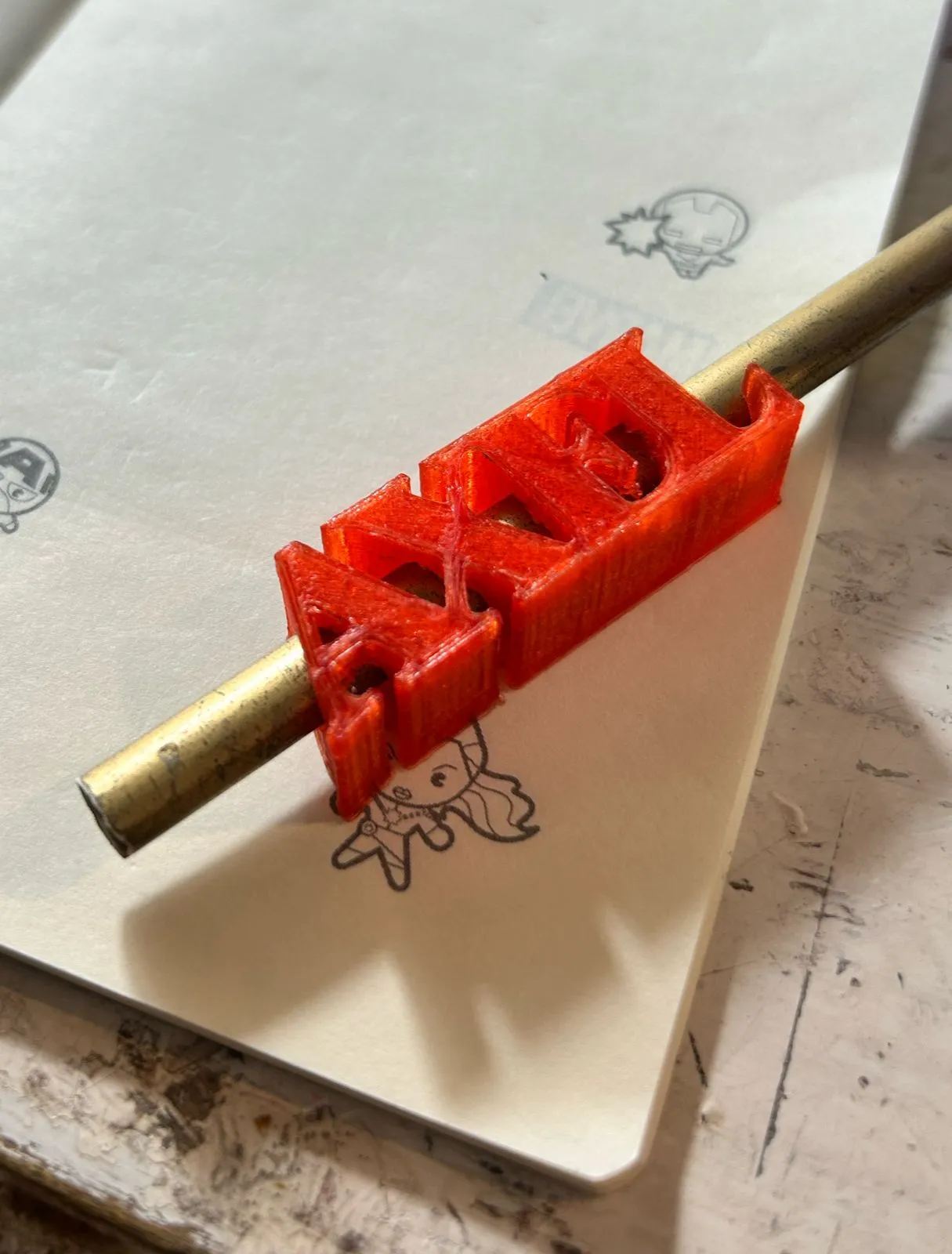 PENCIL NAME ACCESORY SET