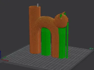 Cat Vase