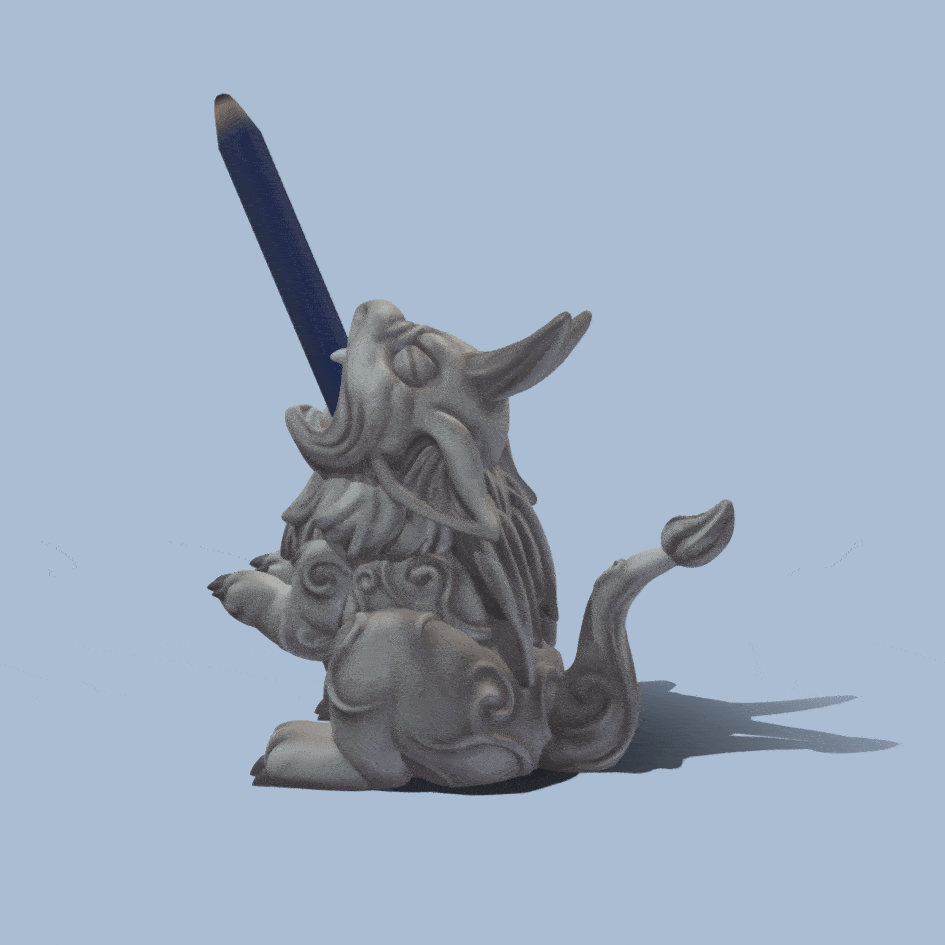 gargoyle-pencil-holder-3d-models-download-creality-cloud