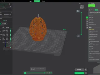 Egg in the Egg, funny decoration, no supports needed