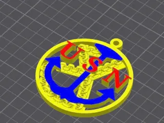 U S Navy Christmas Ornament
