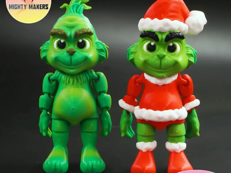 PRINT IN PLACE FLEXI GRINCH