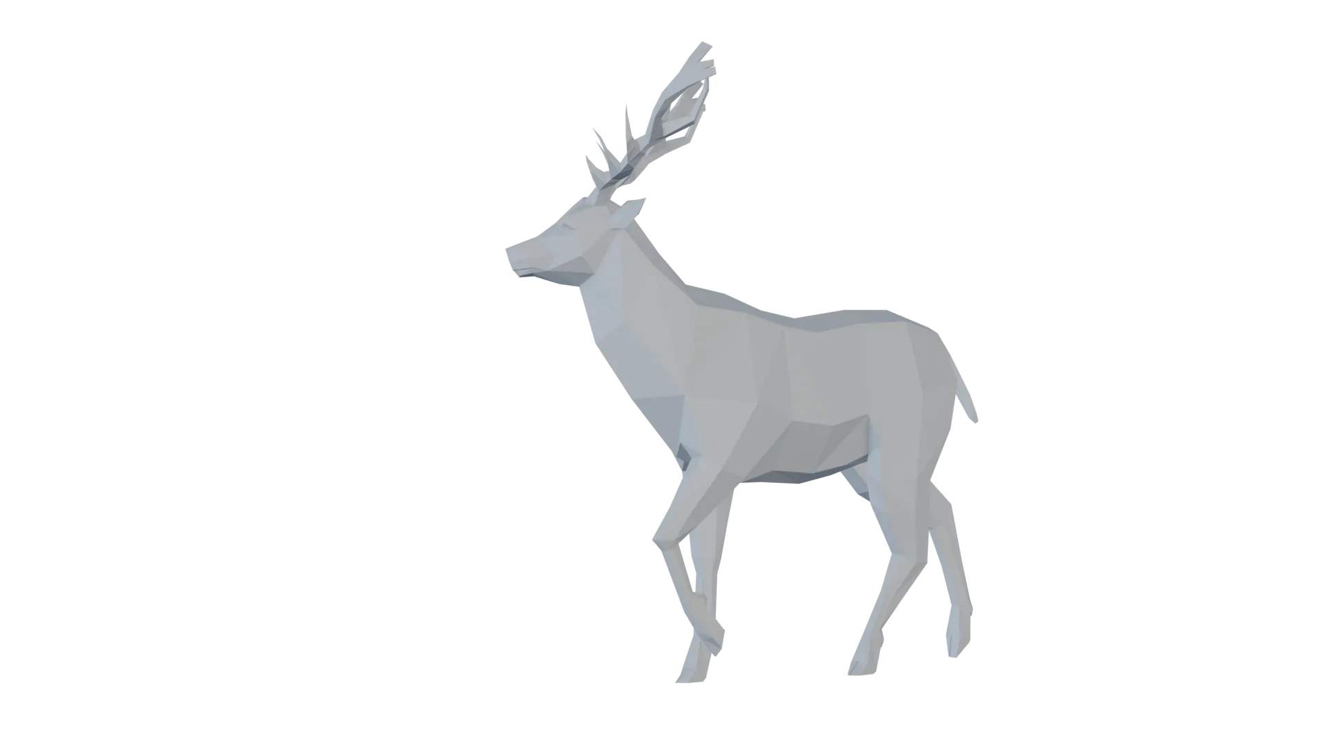Low Poly Deer