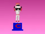 MLB - Mr Redlegs - Cincinnati Reds - 3d Print-3