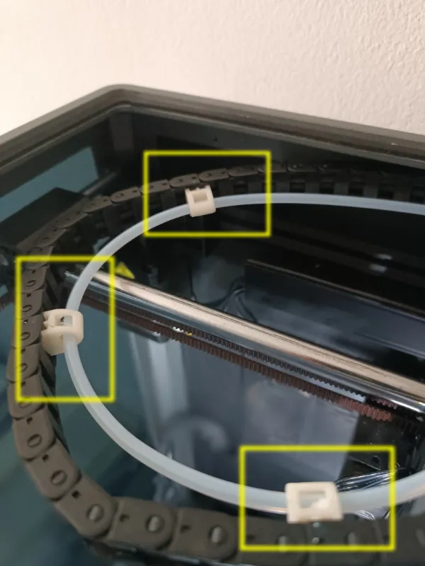 Clip de chaîne PTFE pour Creality K1/K1 Max/K1c/K1 SE
