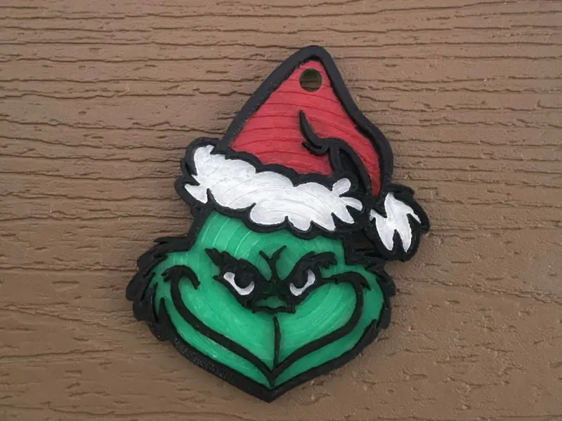 Grinch Christmas Ornament
