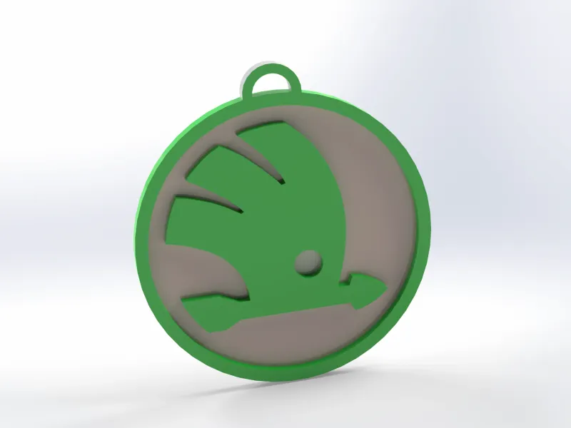 Skoda Keychain