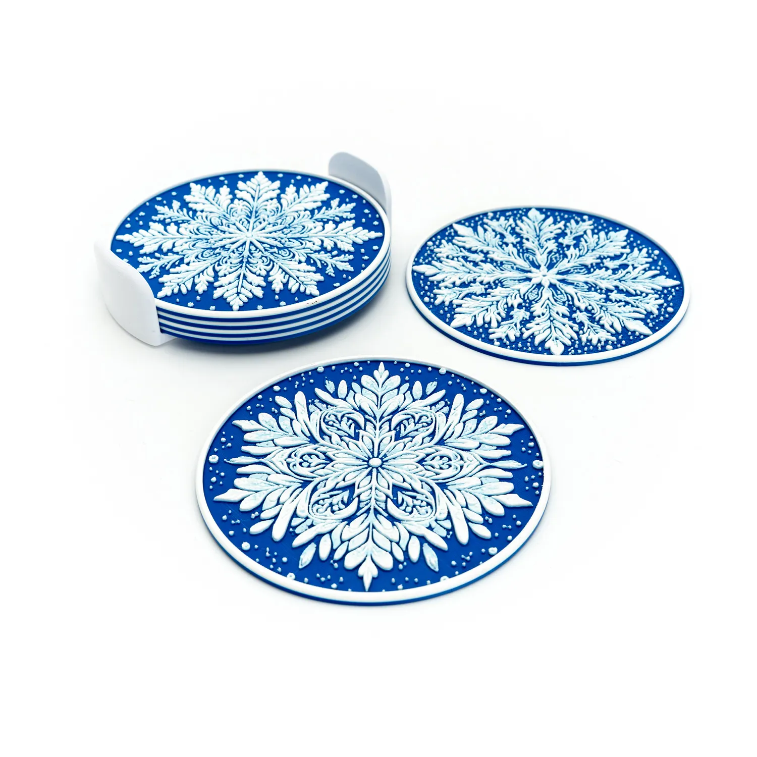 Snowflake Coasters