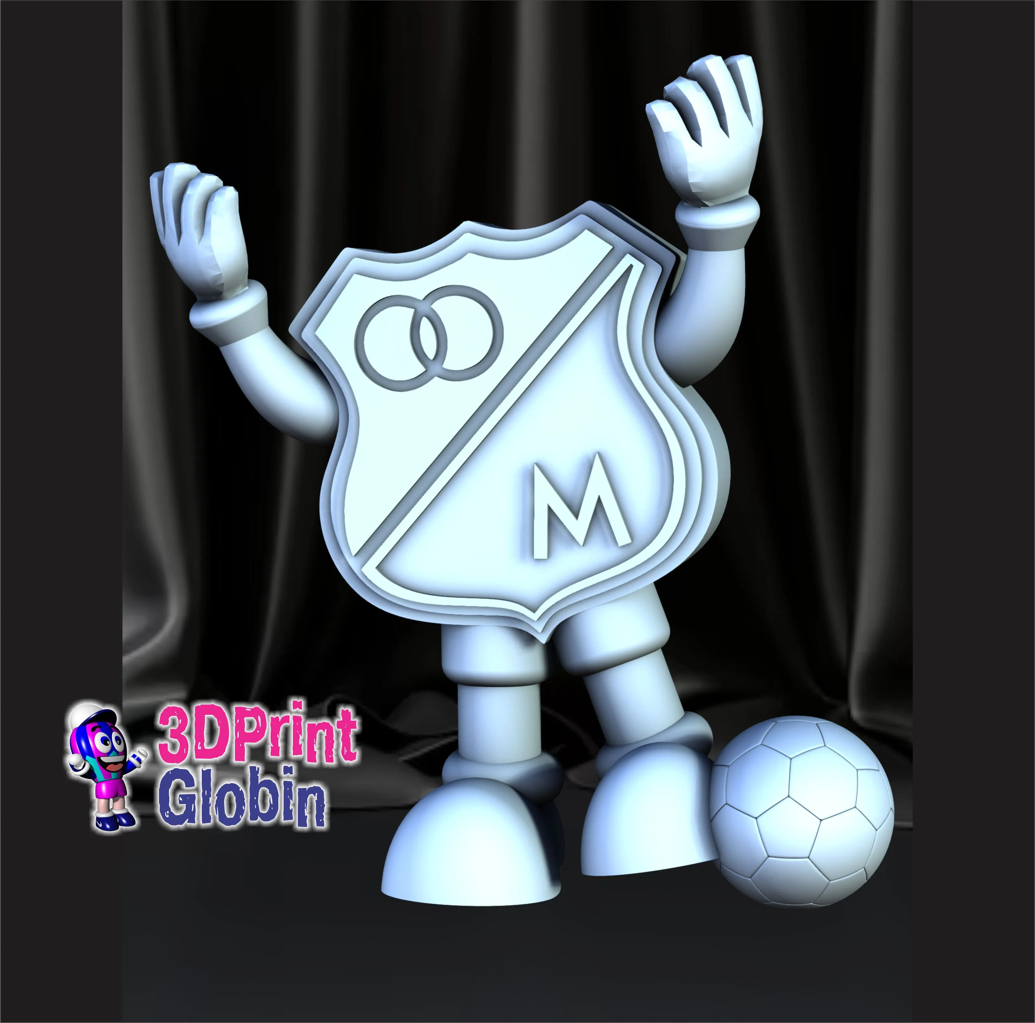 ESCUDO MASCOTA MILLONARIOS