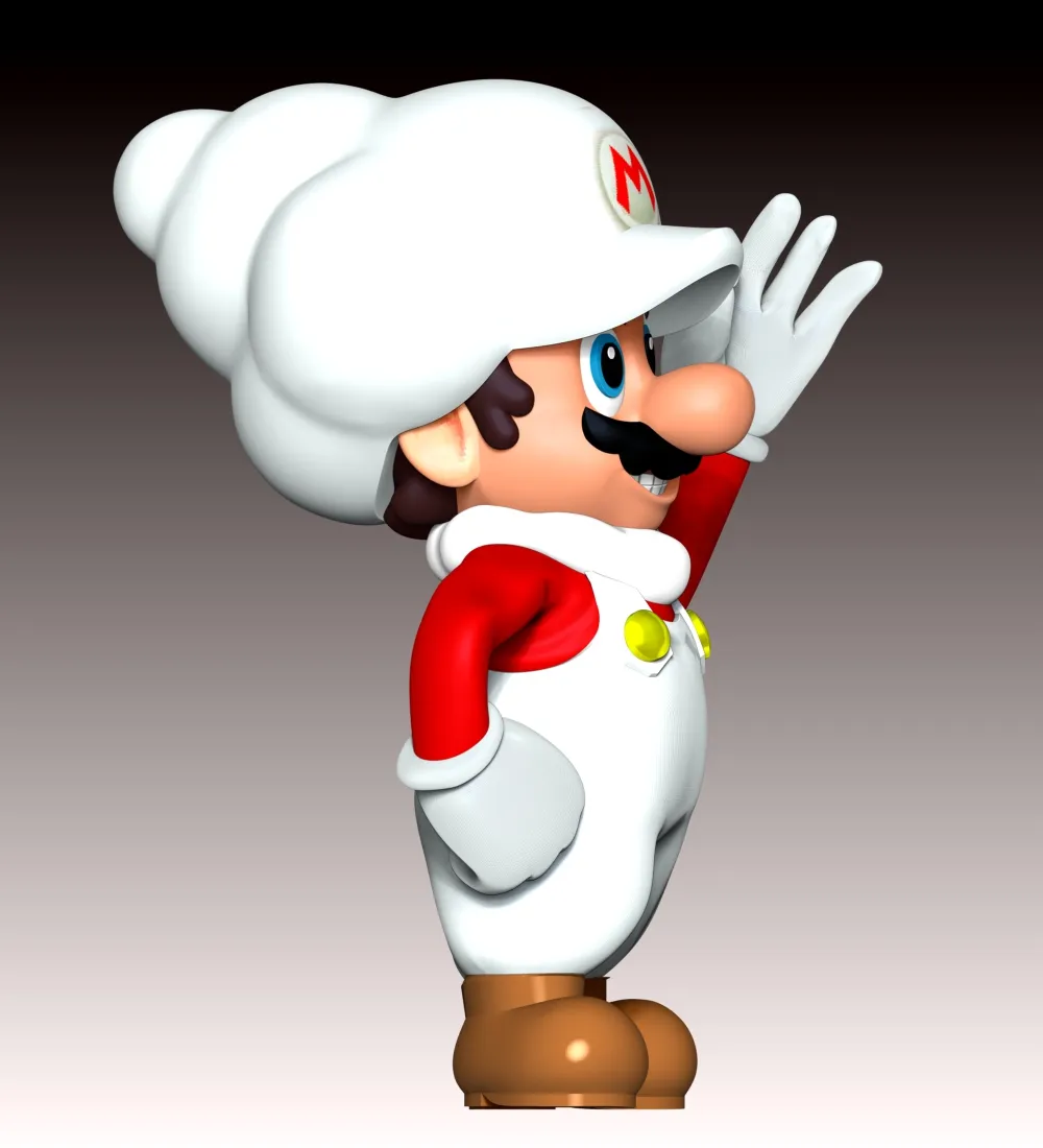 Cloud Mario Fan Art