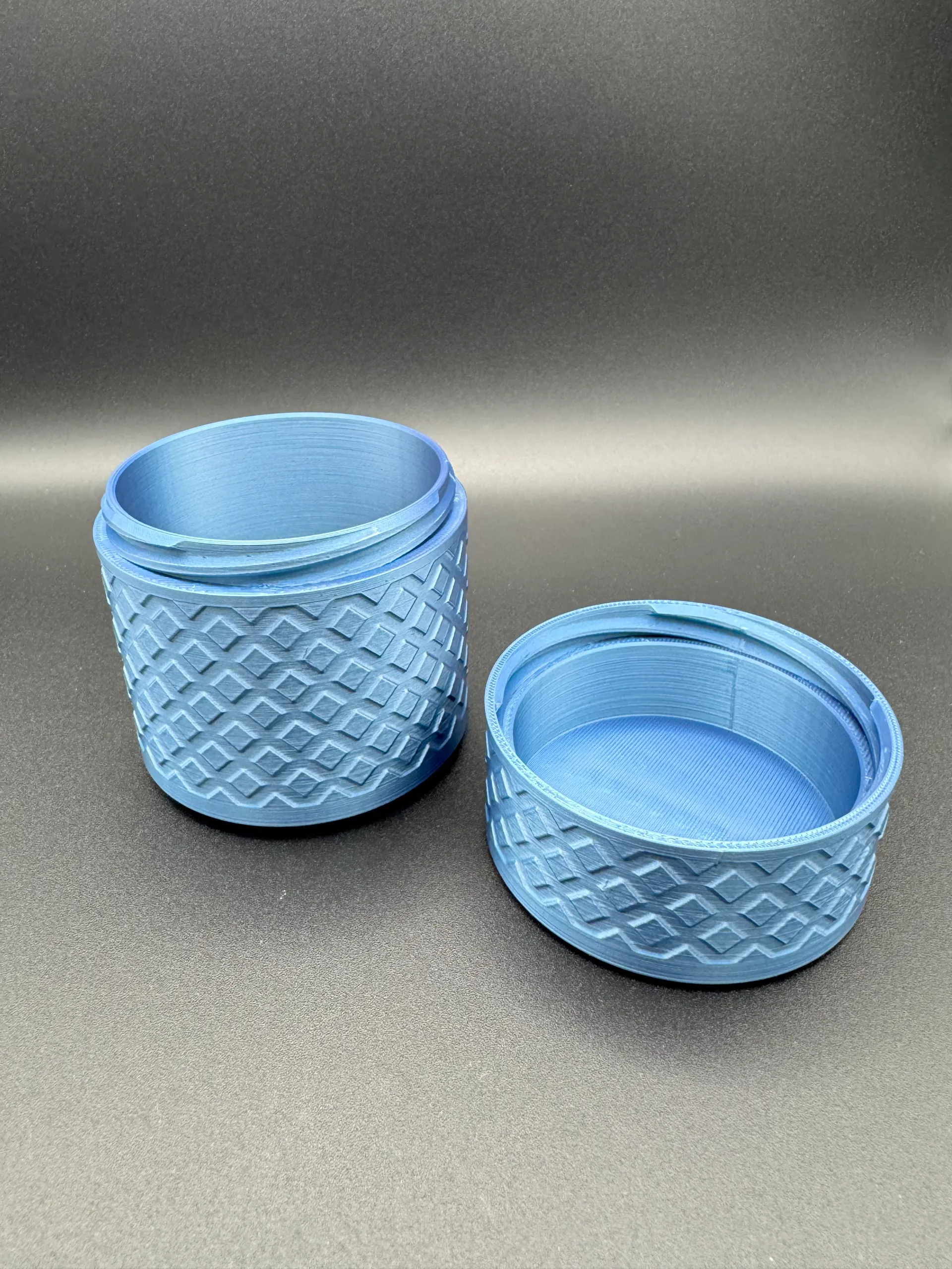 75mm Quick-Twist Storage Jar with Diamond Grip | No Support