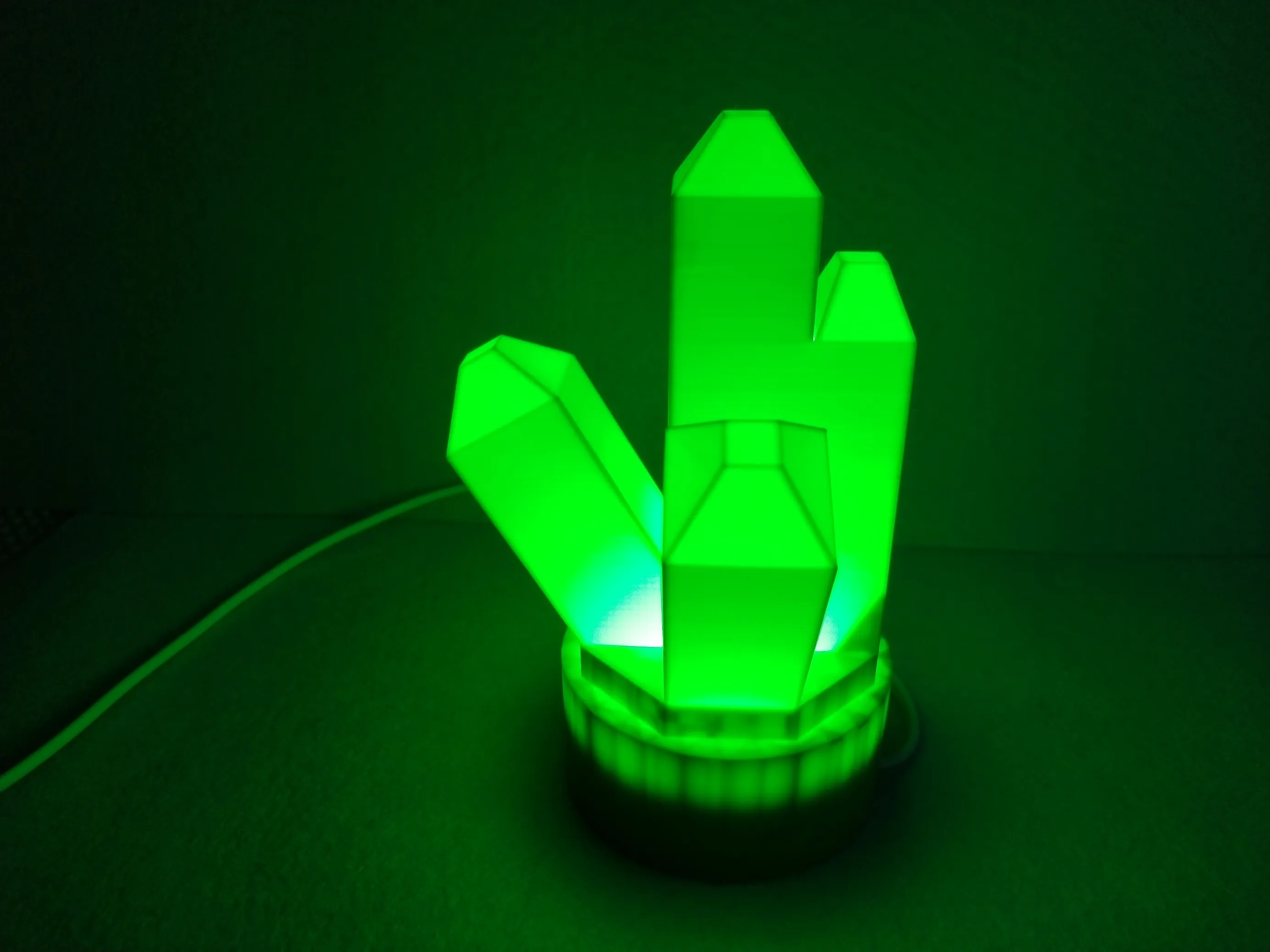 Crystal night light