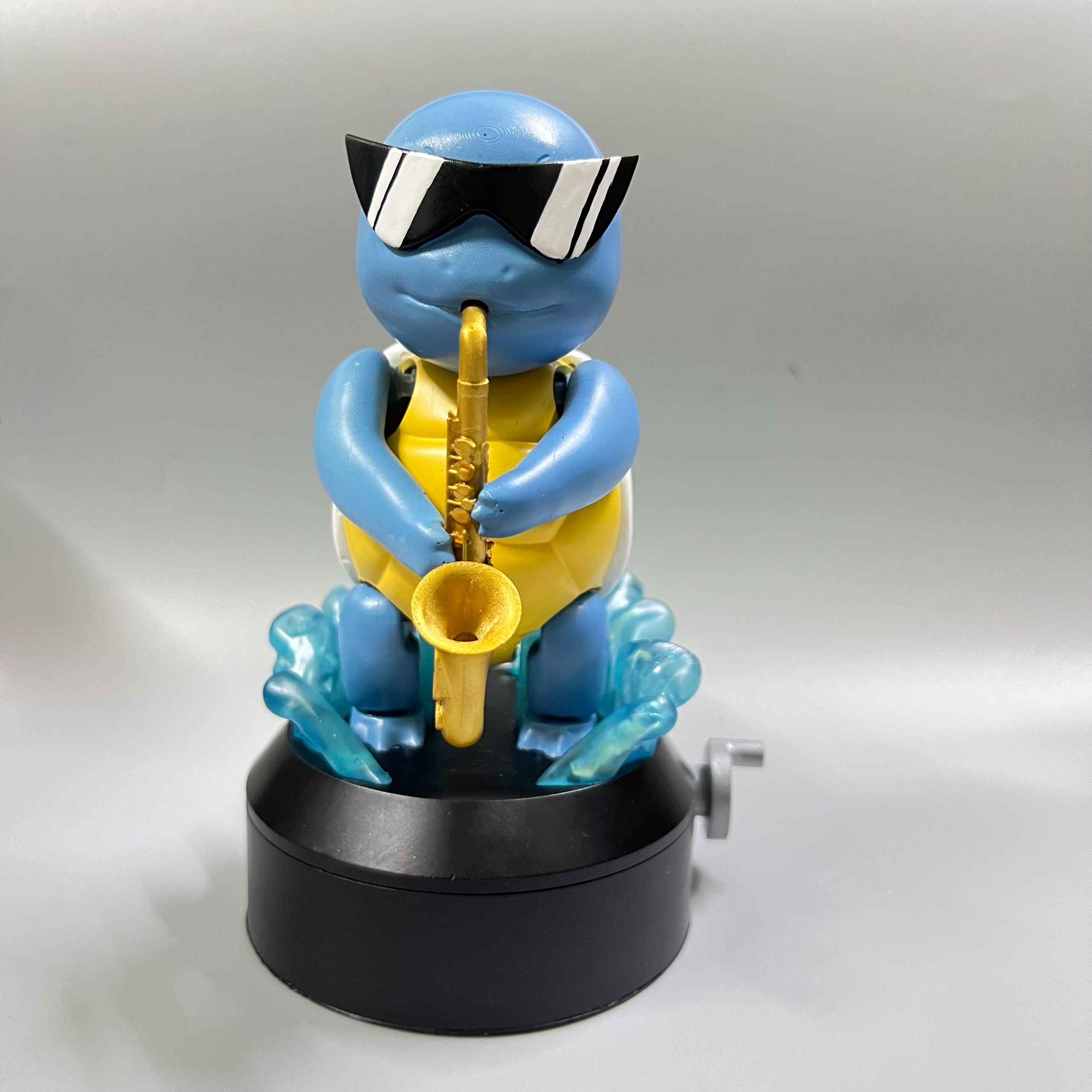 POKEMON SQUIRTLE SAXOPHONE ARTICULATED FLEXIBLE | 3D модели скачать |  Creality Cloud