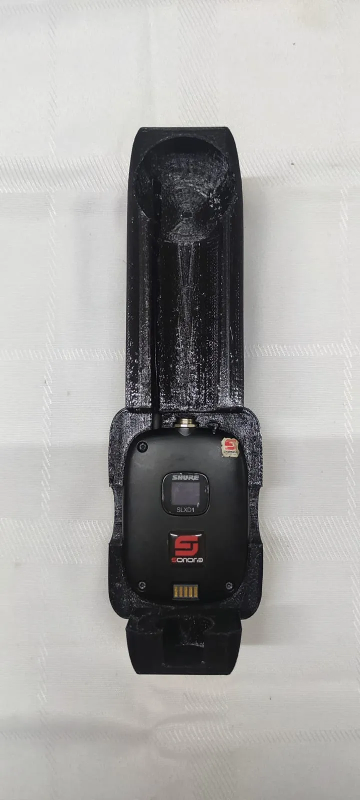 Shure SLXD Bodypack + Microphone Enclosure for Rack Drawer
