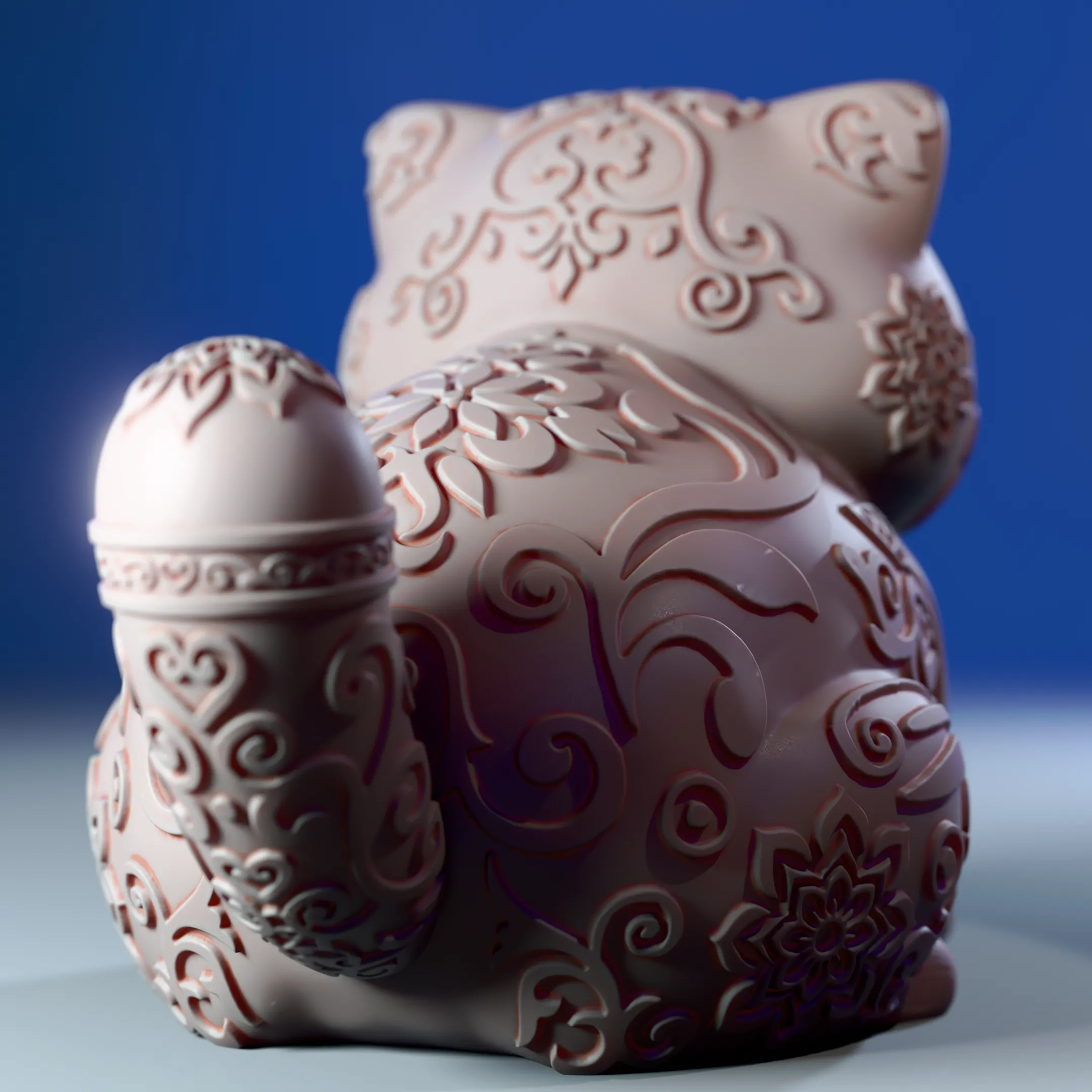 Ornamental Cat 🐱✨ – Elegant & Whimsical Collectible