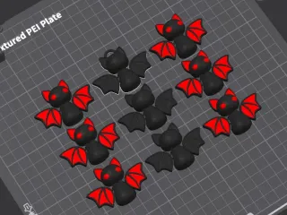 3D Printable Articulated Flexi Bat