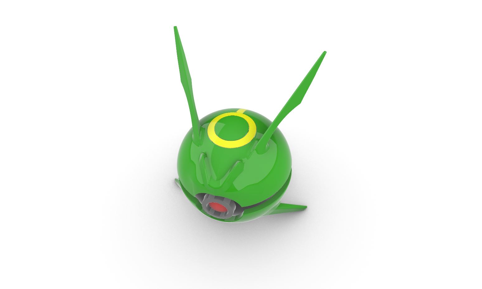 Pokeball 384 Rayquaza | 3D models download | Creality Cloud