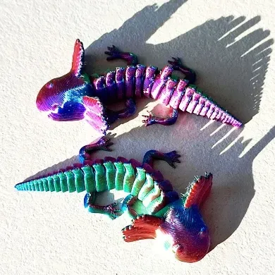 Süßer, ultra-gelenkiger Axolotl