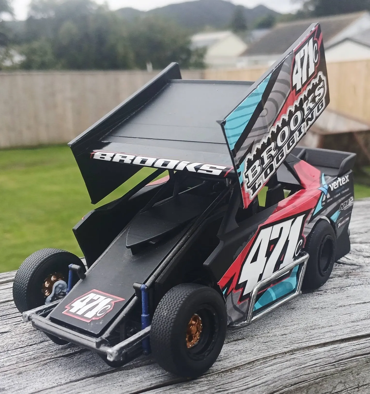 New Zealand Modified Stock car Version 2 Scale 1:25-0