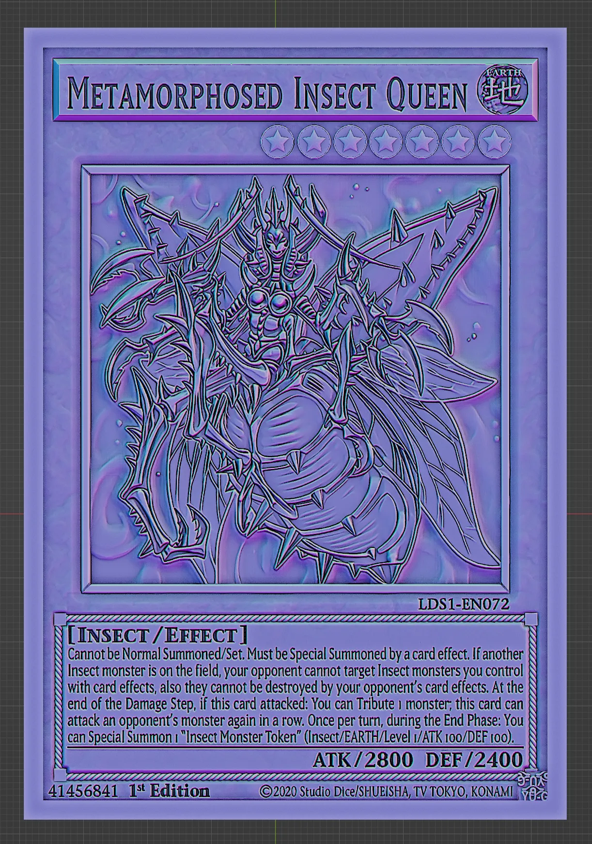 Metamorphosierte Insektenkönigin - yu-gi-oh!