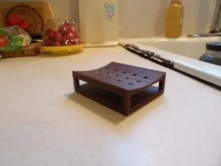 Mess free spoon rest