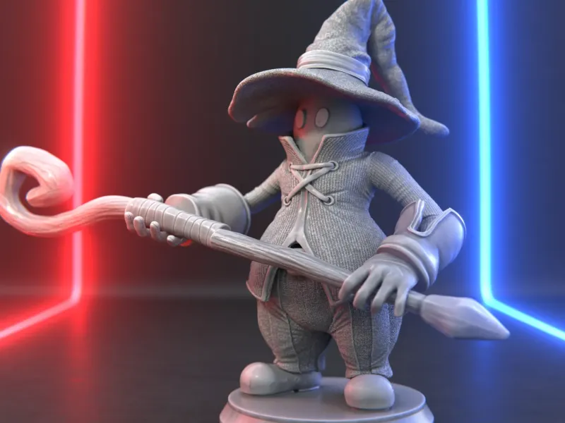 Vivi Ornitier: The Enigmatic Mage Sculpture